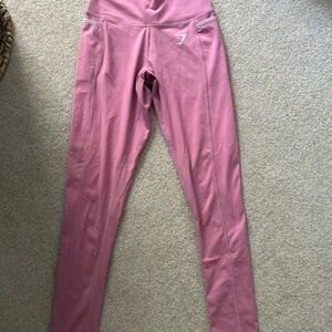 Gymshark Pink Leggings High Waist Stretch